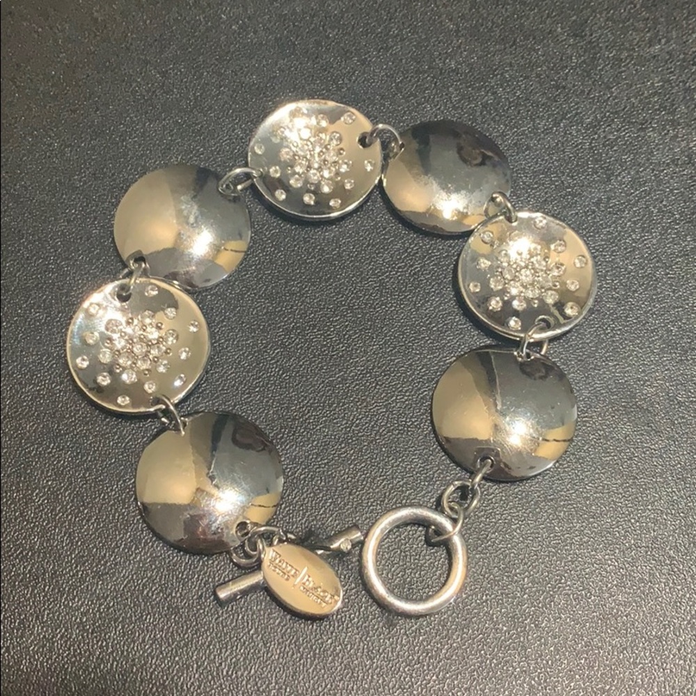 White House Black Market Silver Bracelet